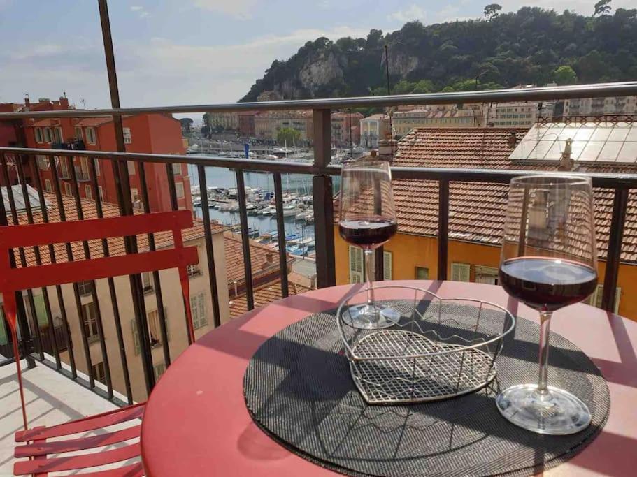 Balcony Last Floor Harbour Nice Parking On Demand Exterior photo